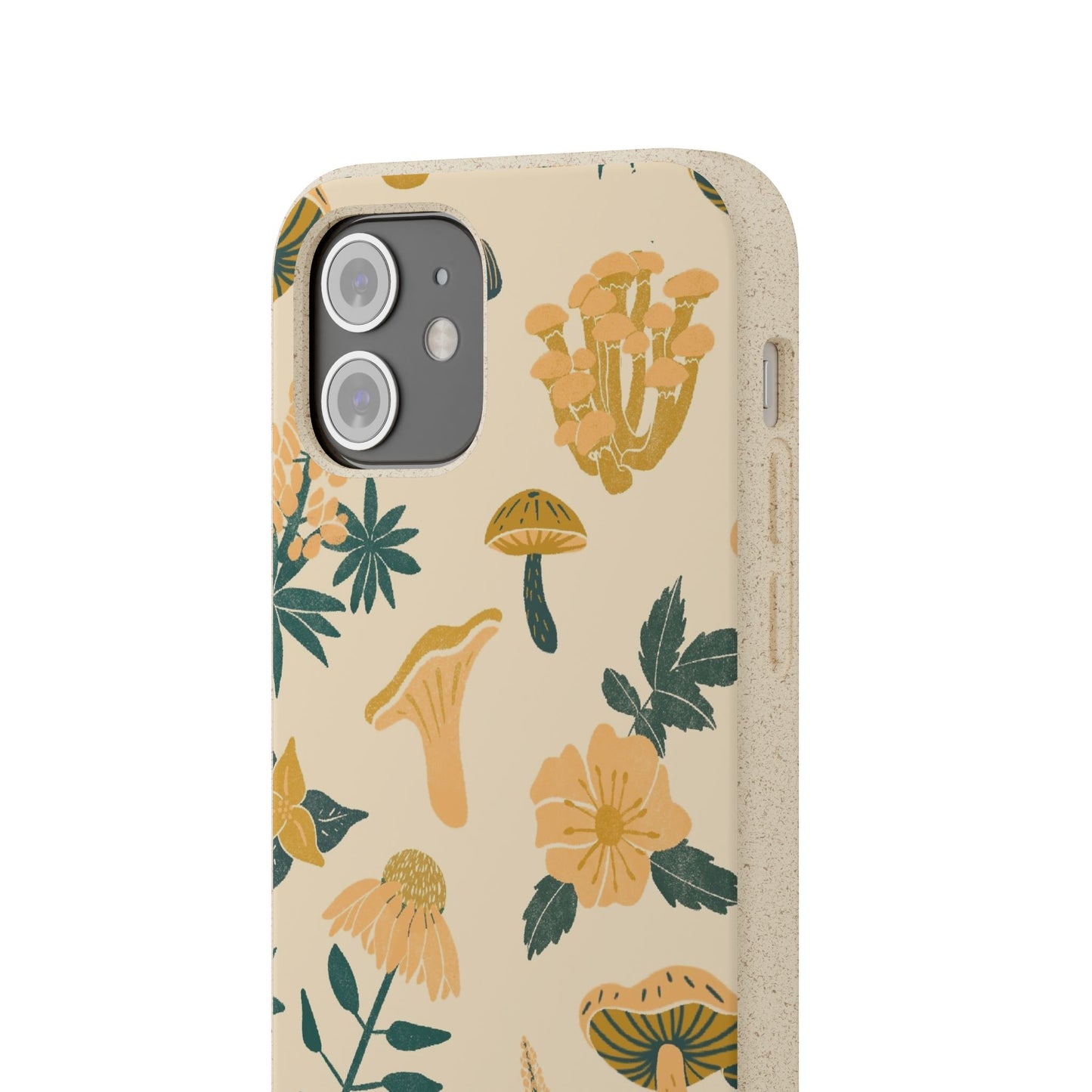 Eco-Friendly Mushroom Floral Phone Case - Forestcore