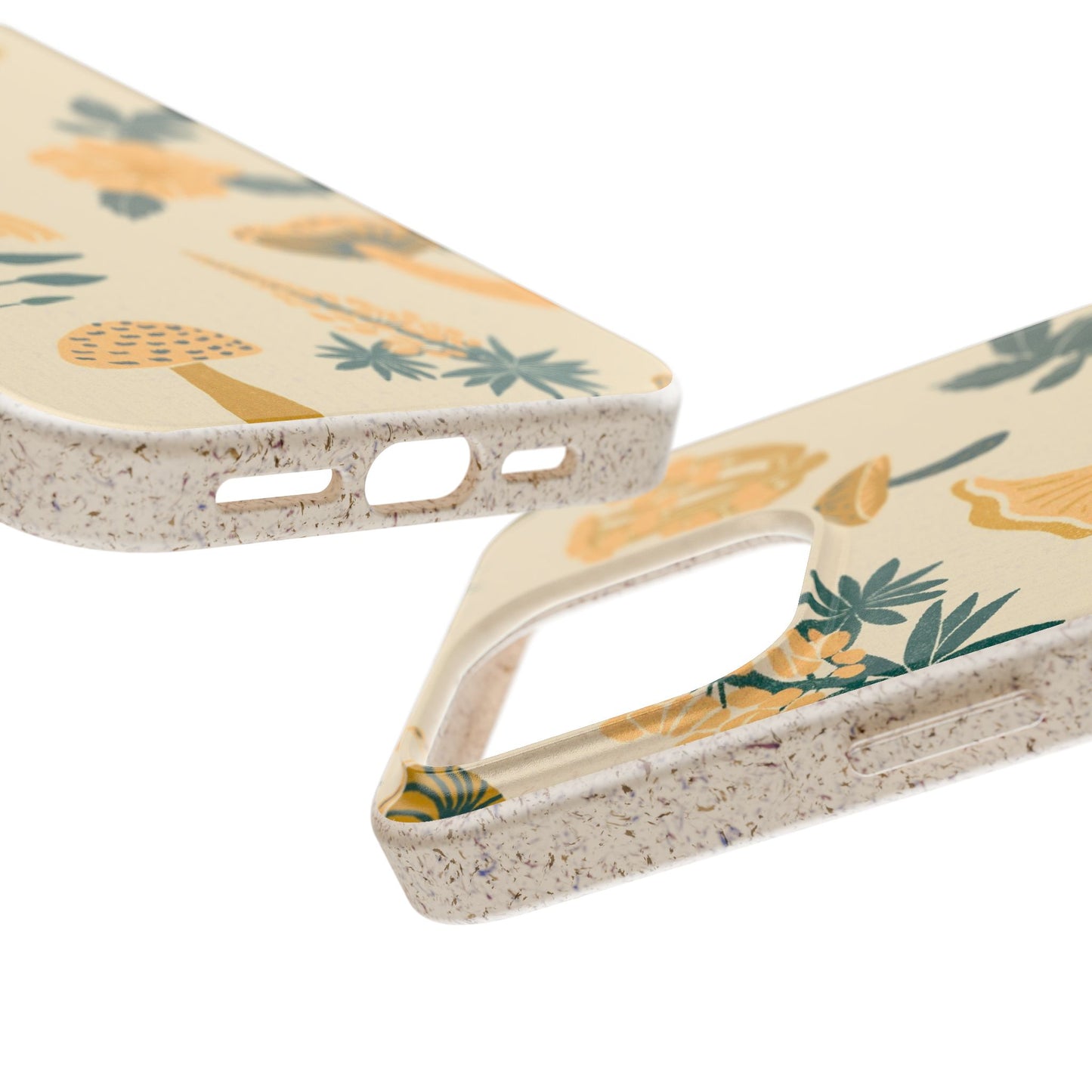 Eco-Friendly Mushroom Floral Phone Case - Forestcore