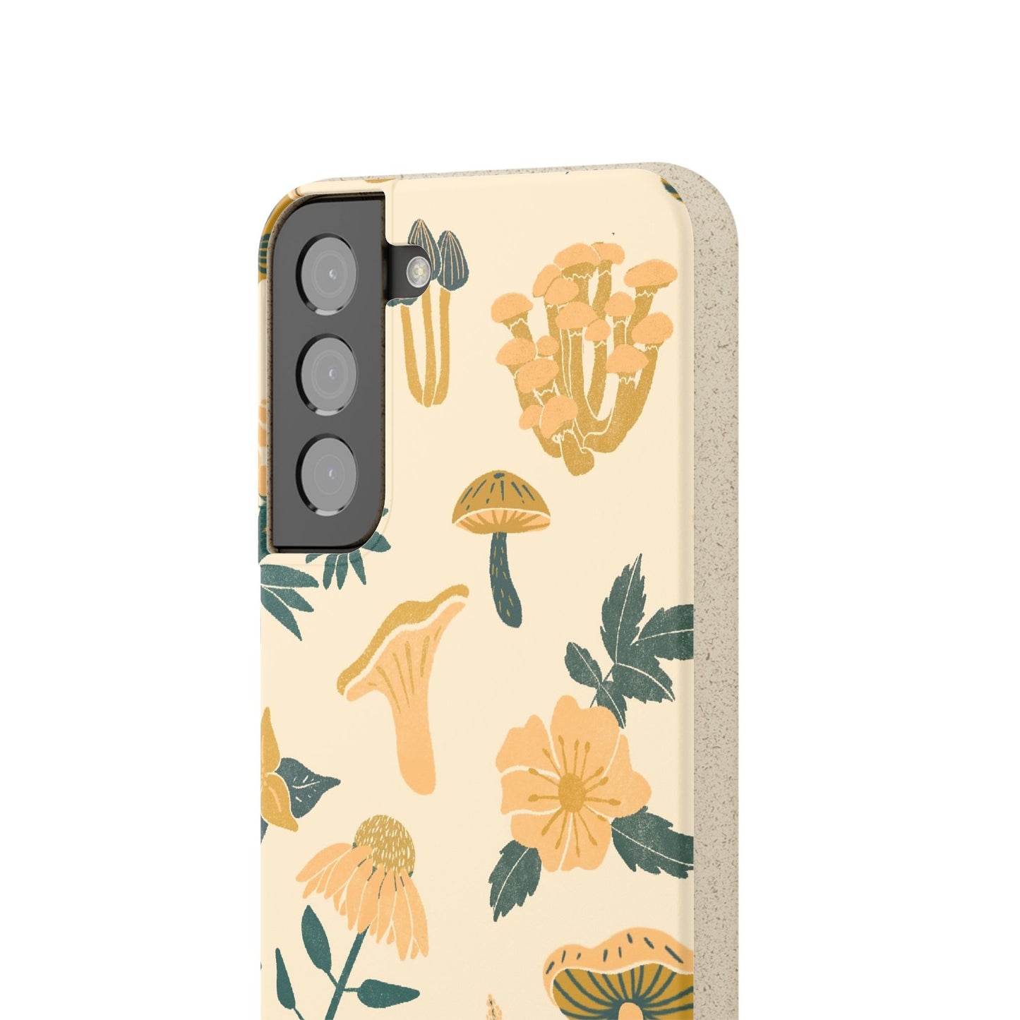 Eco-Friendly Mushroom Floral Phone Case - Forestcore