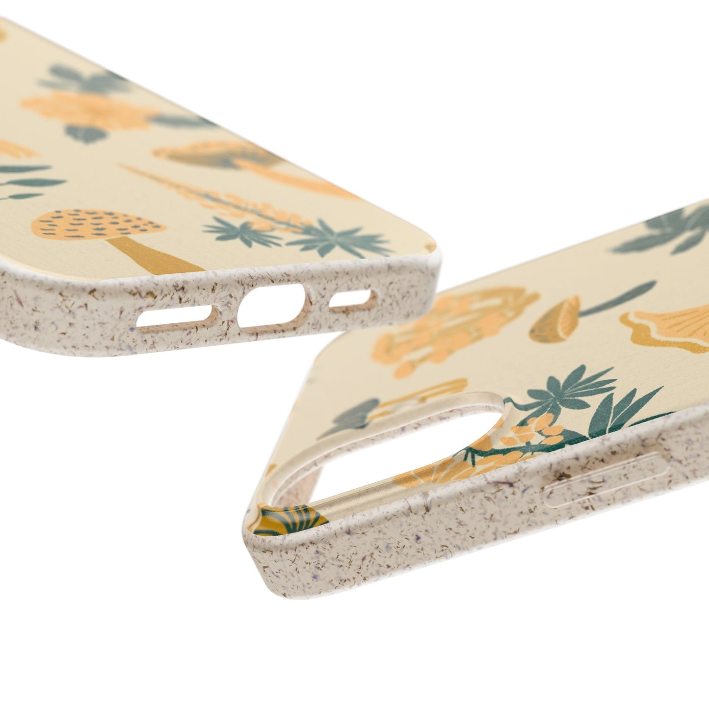 Eco-Friendly Mushroom Floral Phone Case - Forestcore