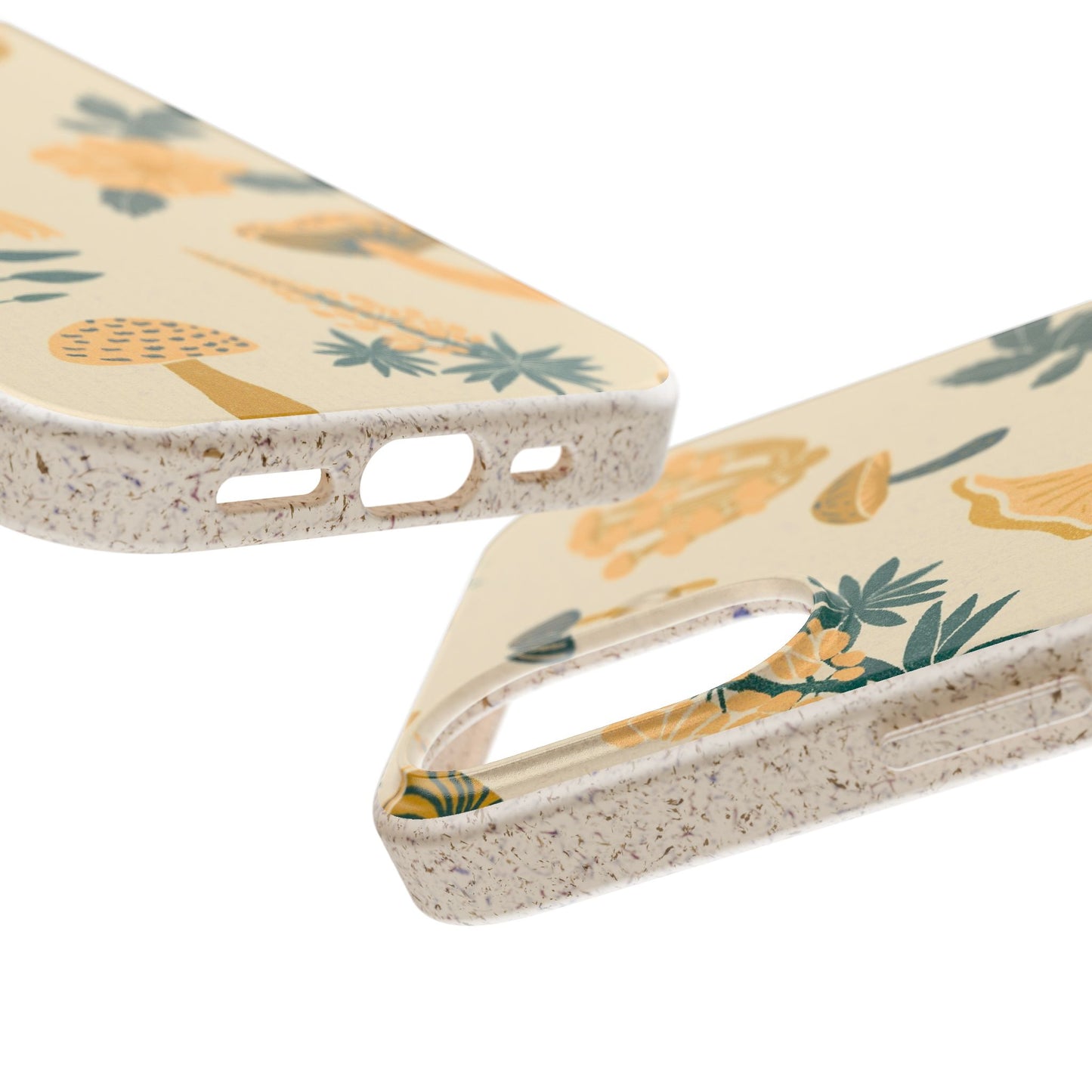 Eco-Friendly Mushroom Floral Phone Case - Forestcore