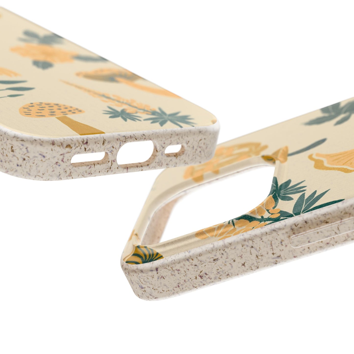 Eco-Friendly Mushroom Floral Phone Case - Forestcore