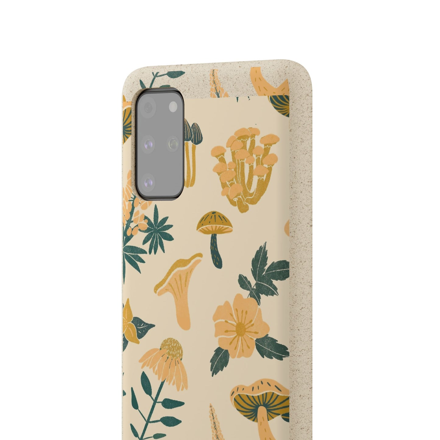 Eco-Friendly Mushroom Floral Phone Case - Forestcore