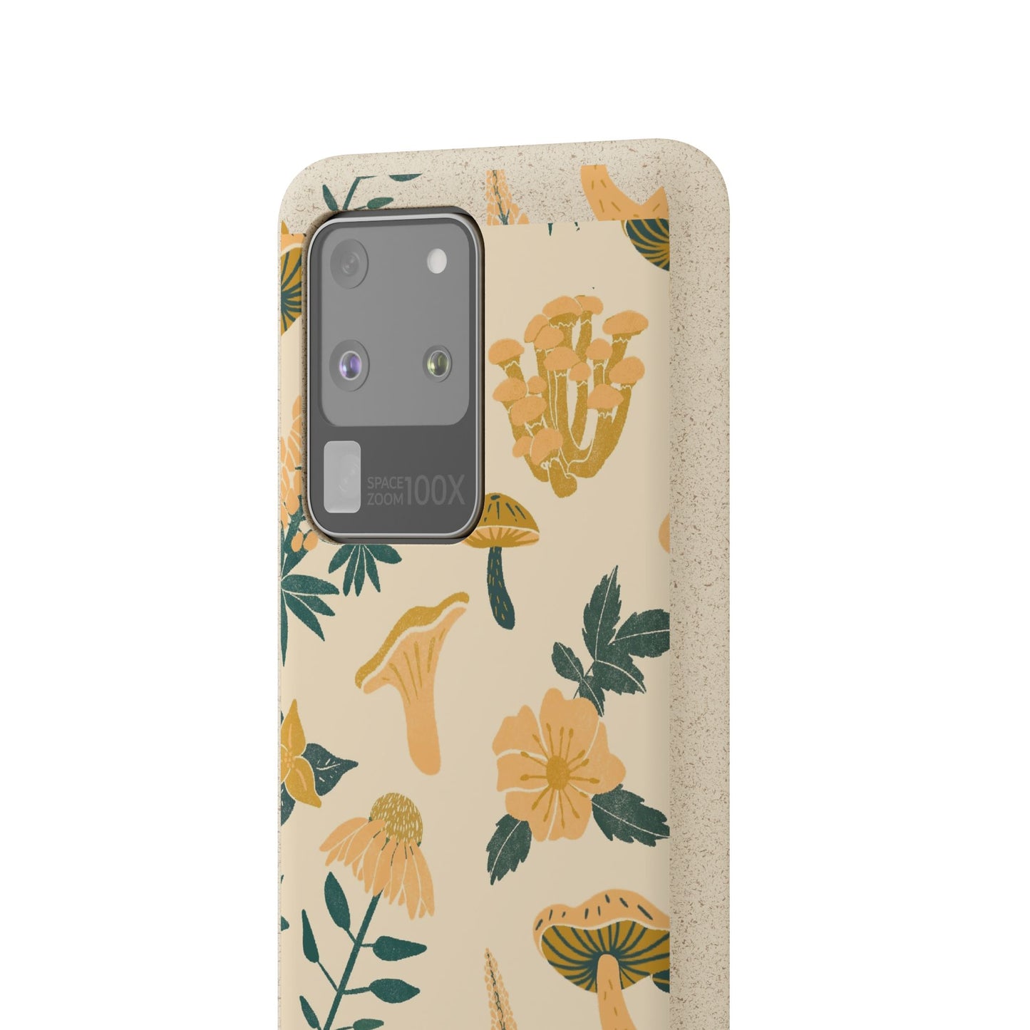 Eco-Friendly Mushroom Floral Phone Case - Forestcore