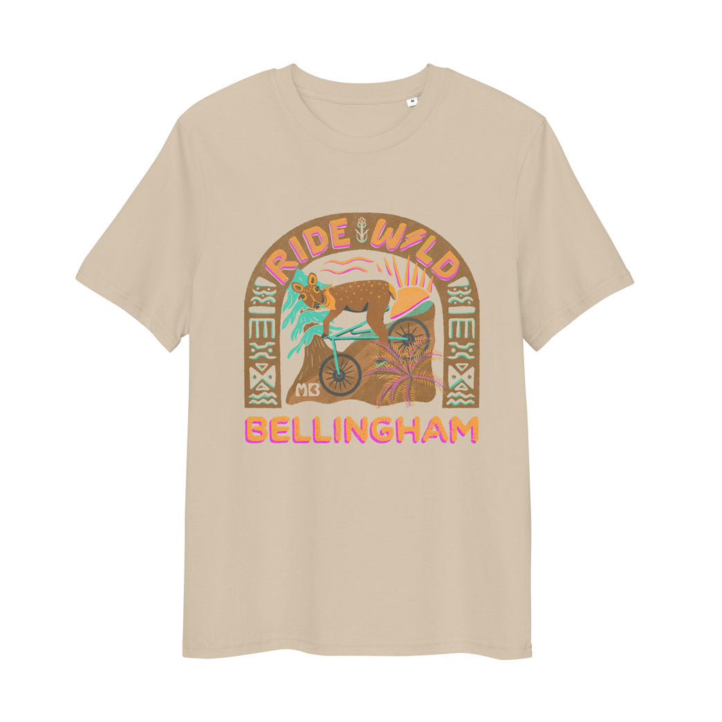 Unisex Organisch Rij Wild Bellingham T-shirt