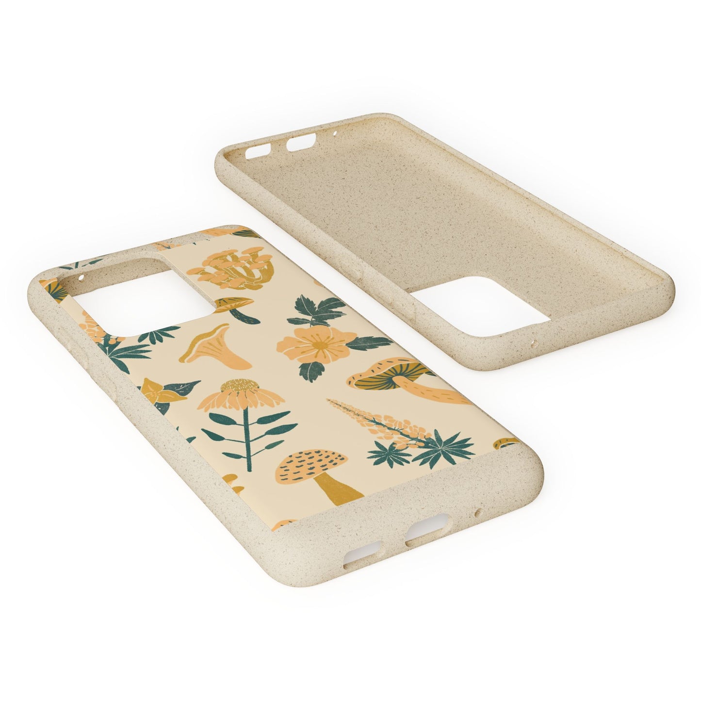 Eco-Friendly Mushroom Floral Phone Case - Forestcore