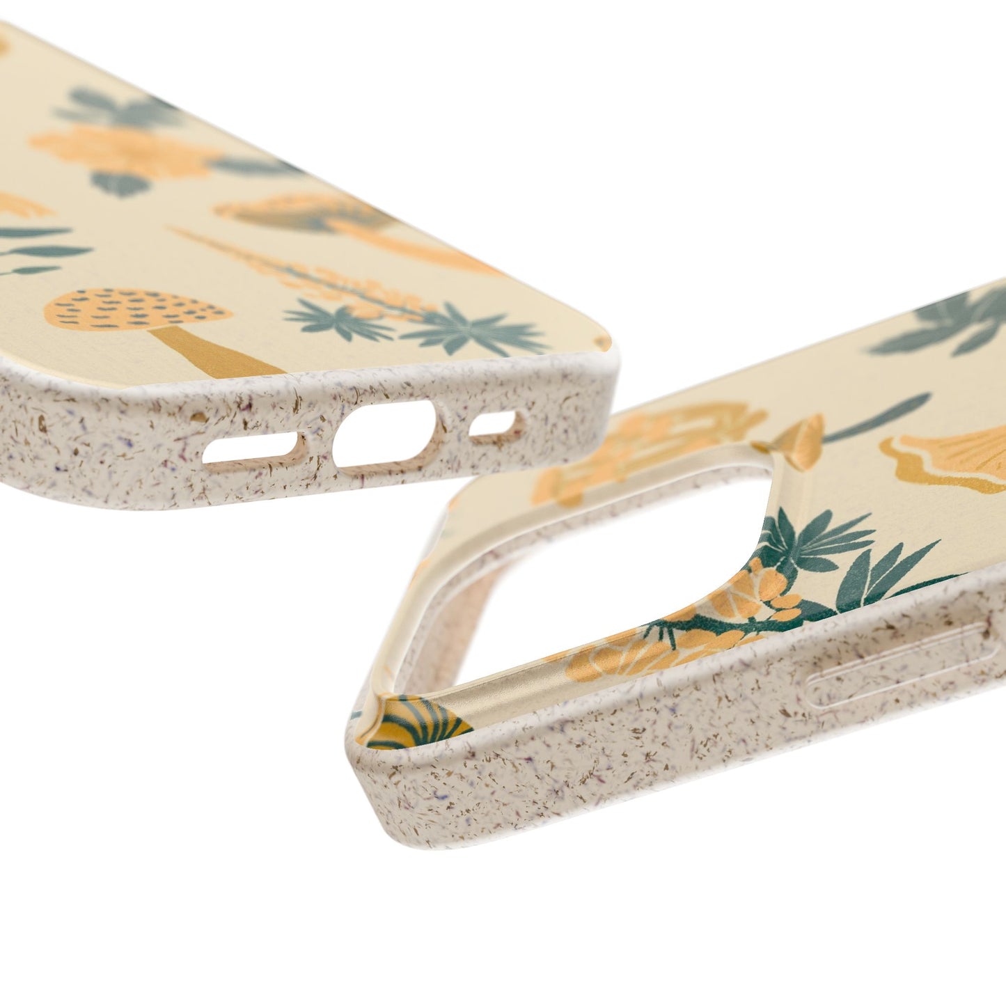 Eco-Friendly Mushroom Floral Phone Case - Forestcore