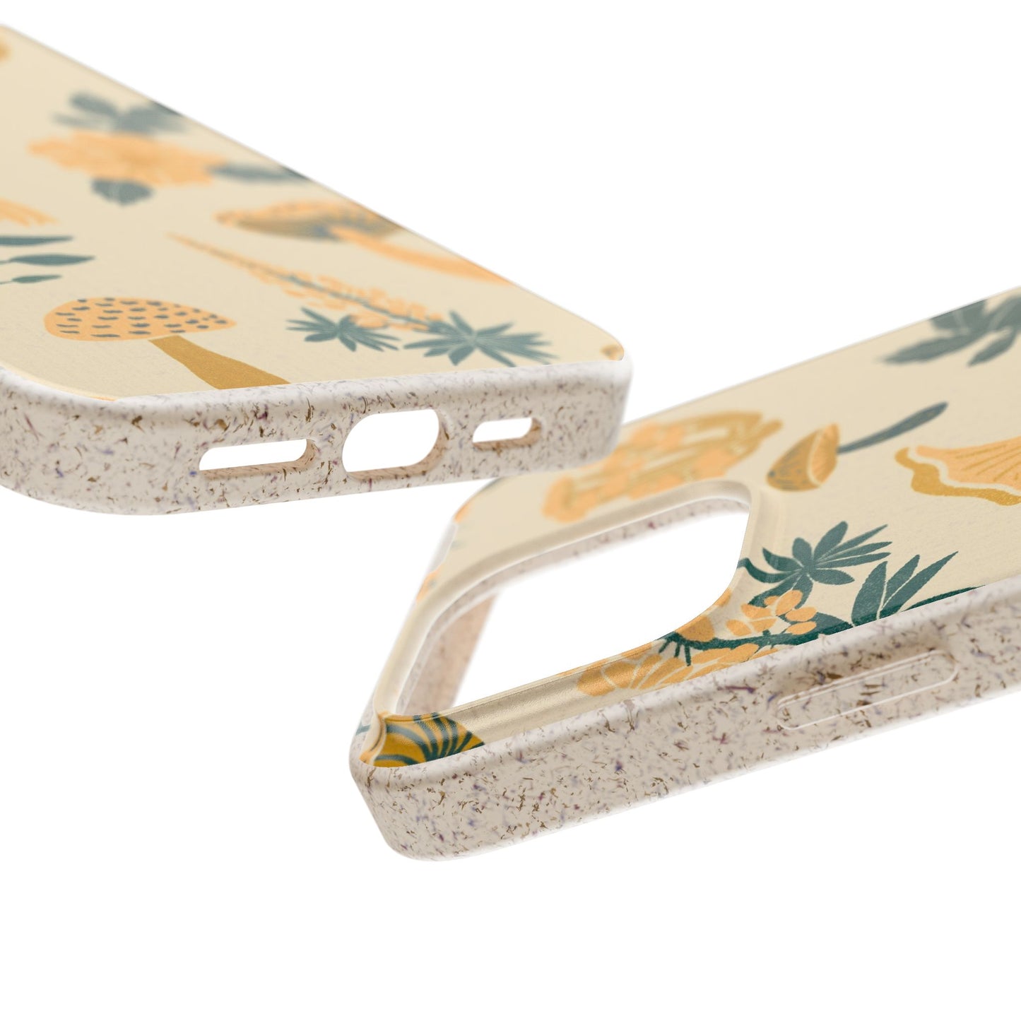 Eco-Friendly Mushroom Floral Phone Case - Forestcore