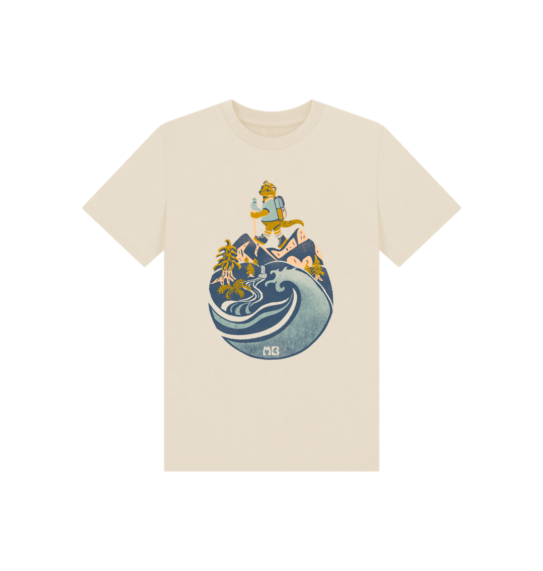 Oat Printed Kids T-Shirt Front