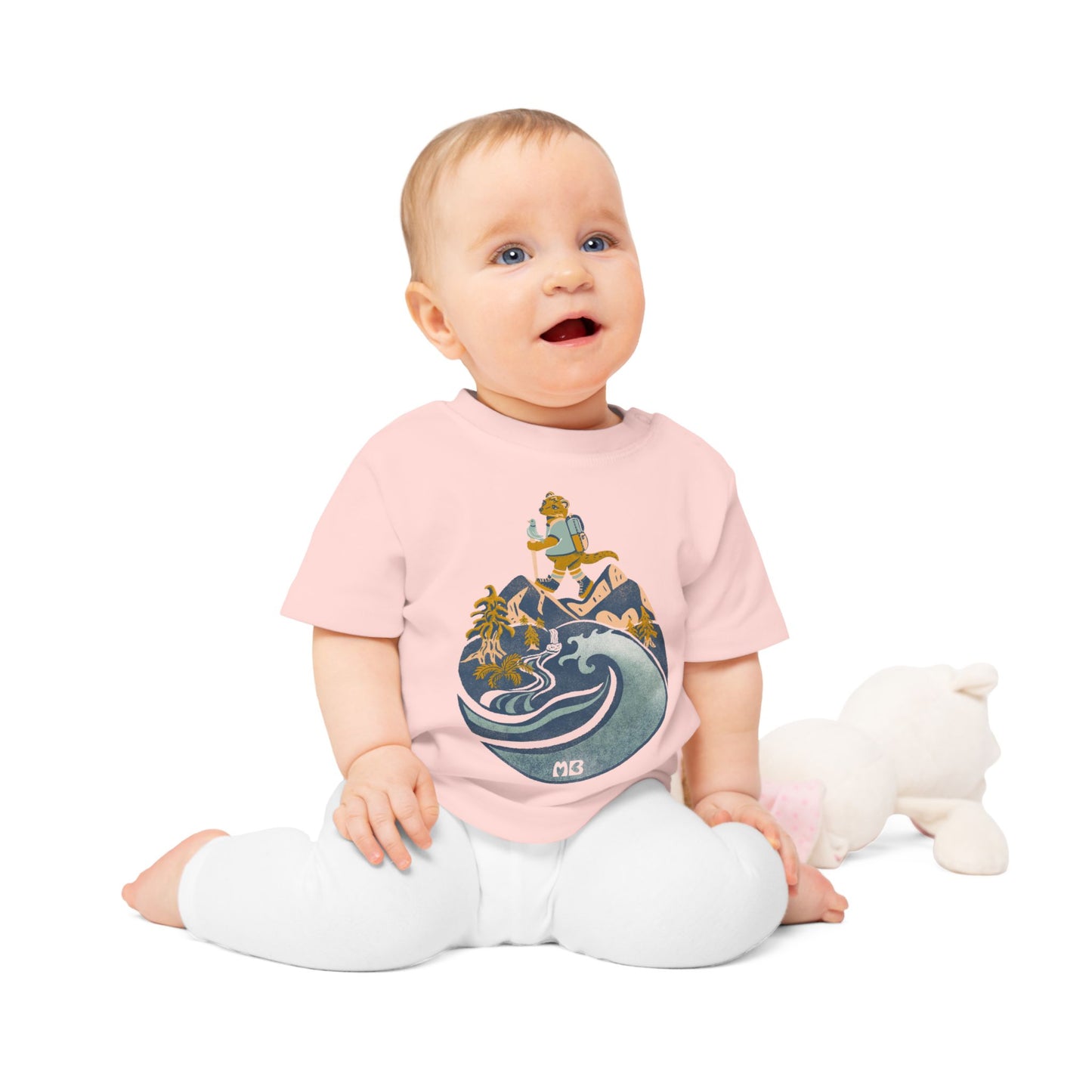 Baby Organic Tee - Feel the Air