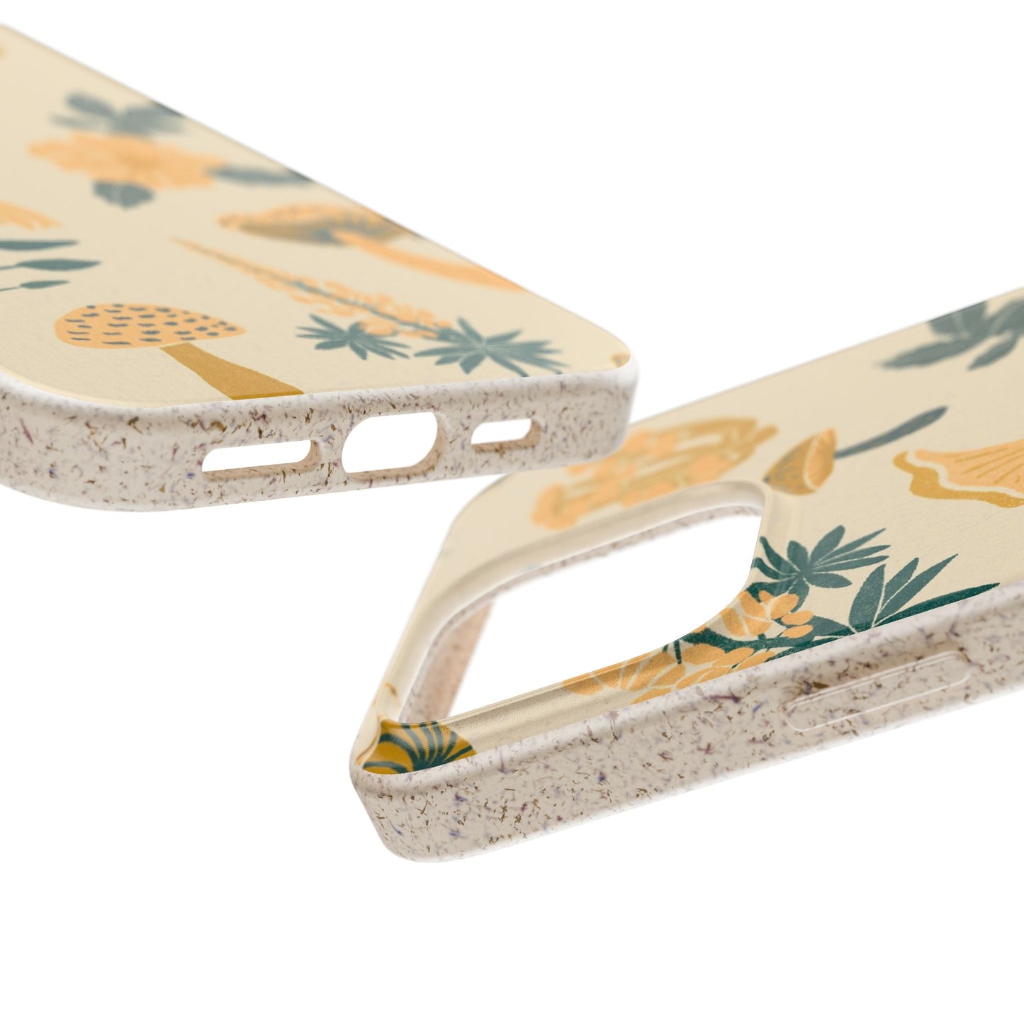 Eco-Friendly Mushroom Floral Phone Case - Forestcore