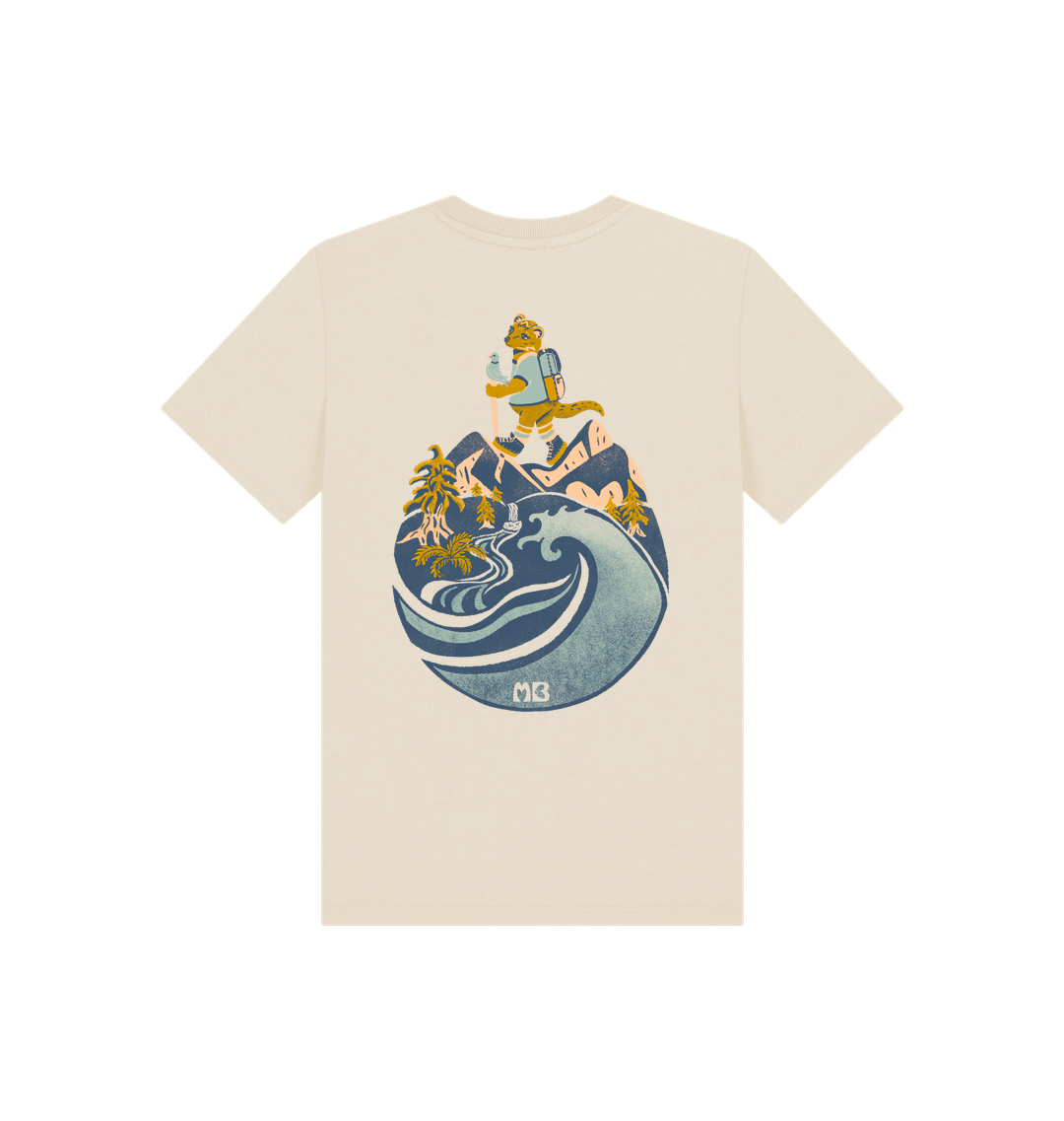 Oat Printed Kids T-Shirt Back