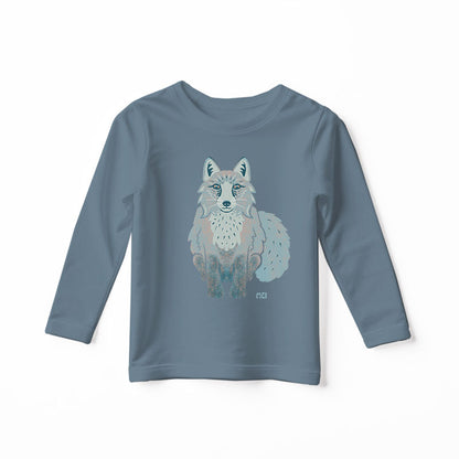 Kids Organic Fox Long-sleeved Tee