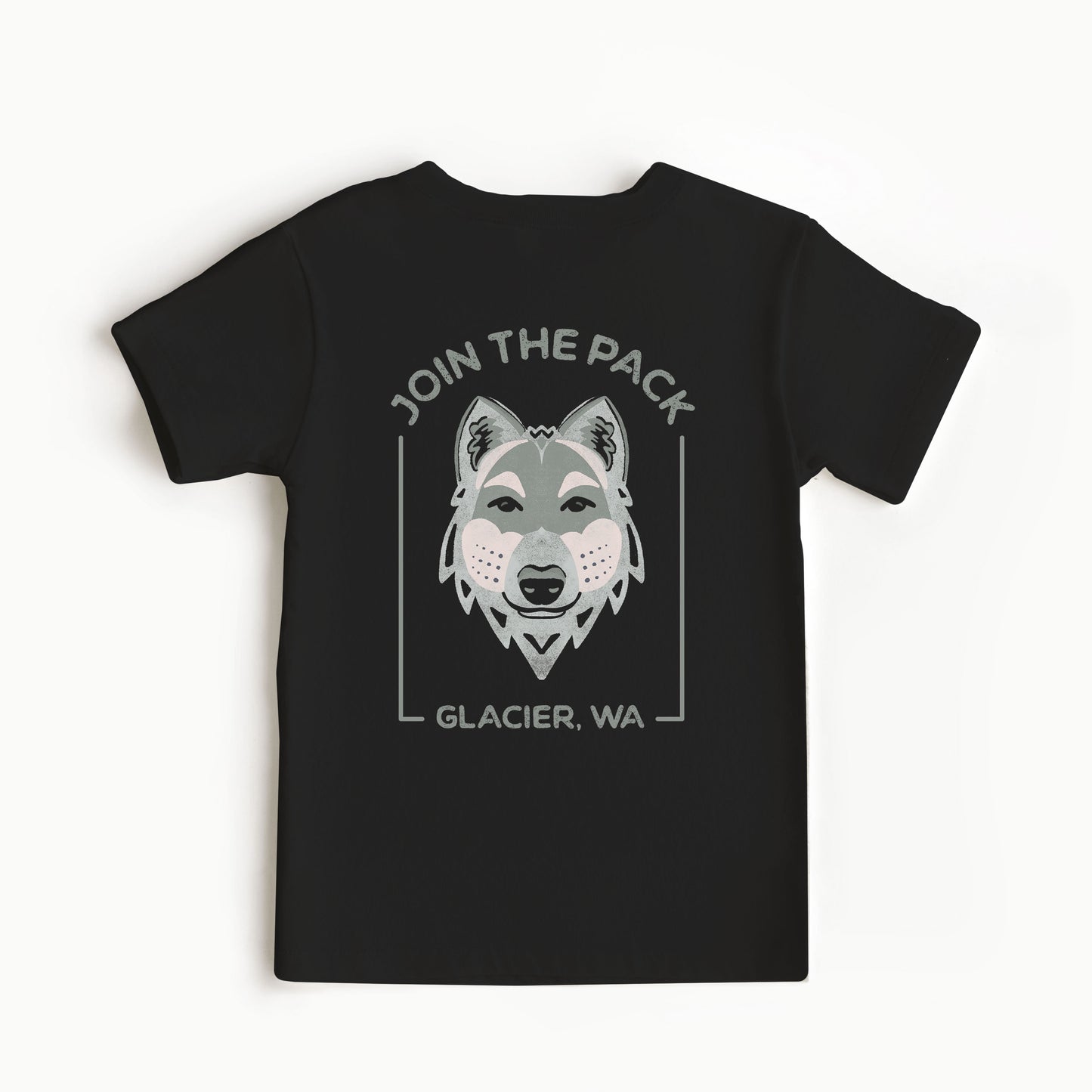 Kid’s Organic Glacier Wolf Pack Tee