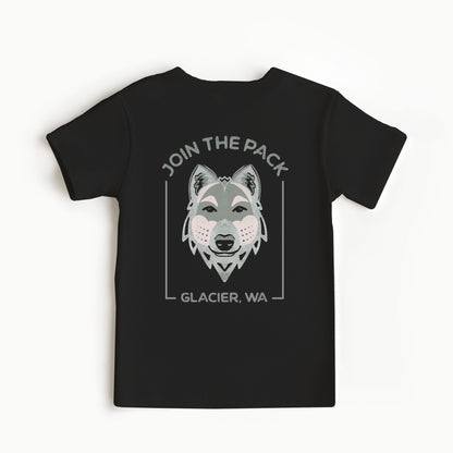 Kid’s Organic Glacier Wolf Pack Tee