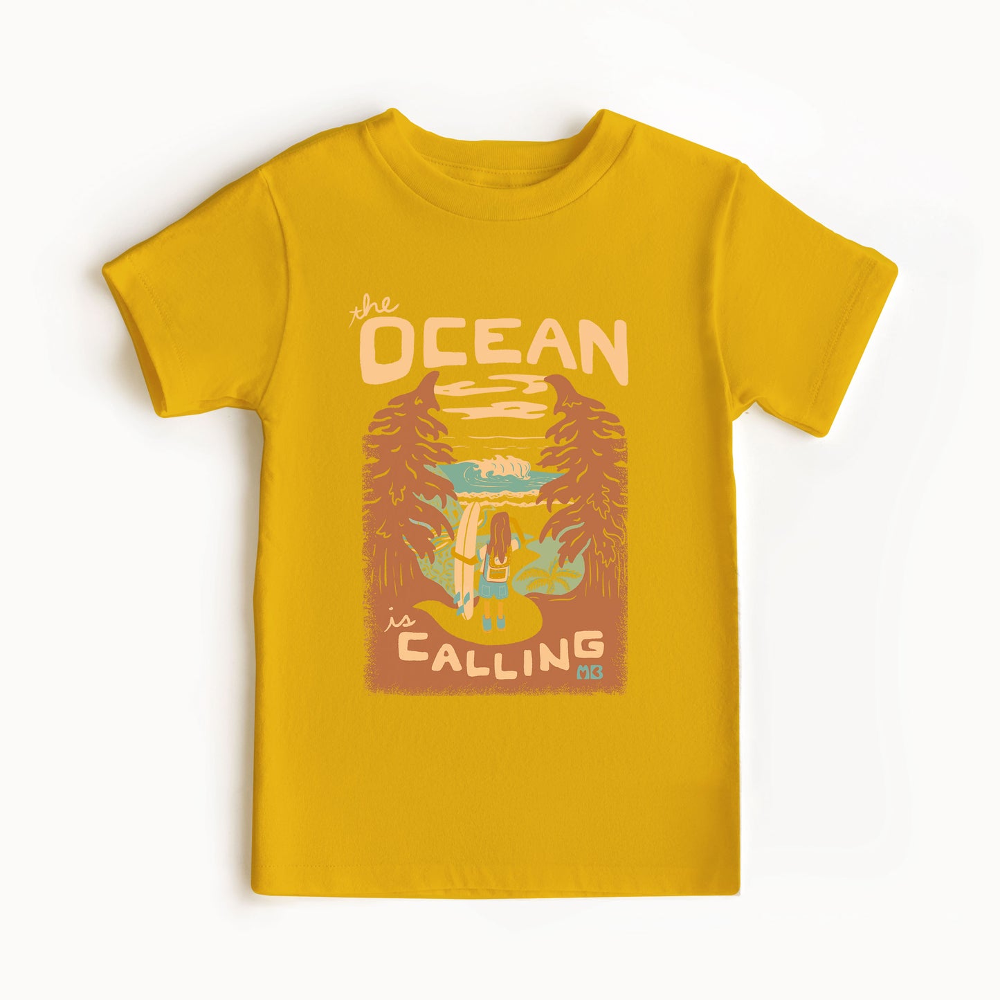 Kid's Organic Tee - Ocean Calling