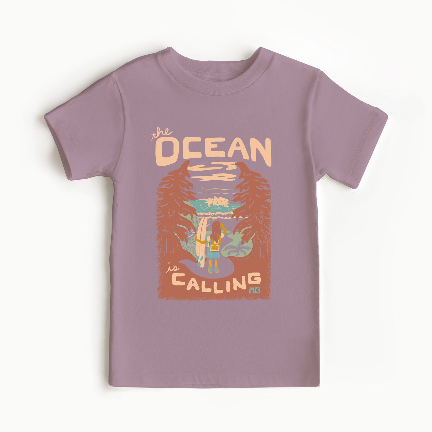Kid's Organic Tee - Ocean Calling
