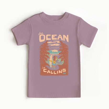 Kid's Organic Tee - Ocean Calling