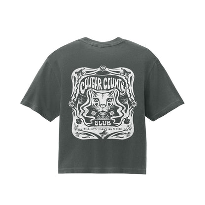 Cougar Country Club Women’s Boxy Tee