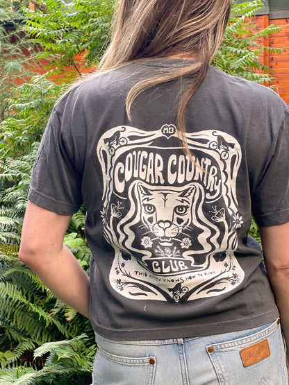 Cougar Country Club Women’s Boxy Tee