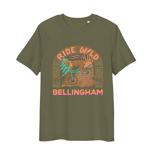 Unisex Organisch Rij Wild Bellingham T-shirt