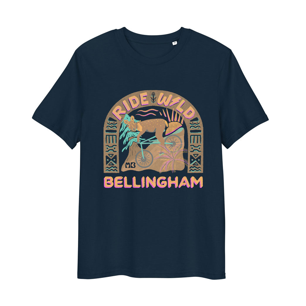 Unisex Organisch Rij Wild Bellingham T-shirt