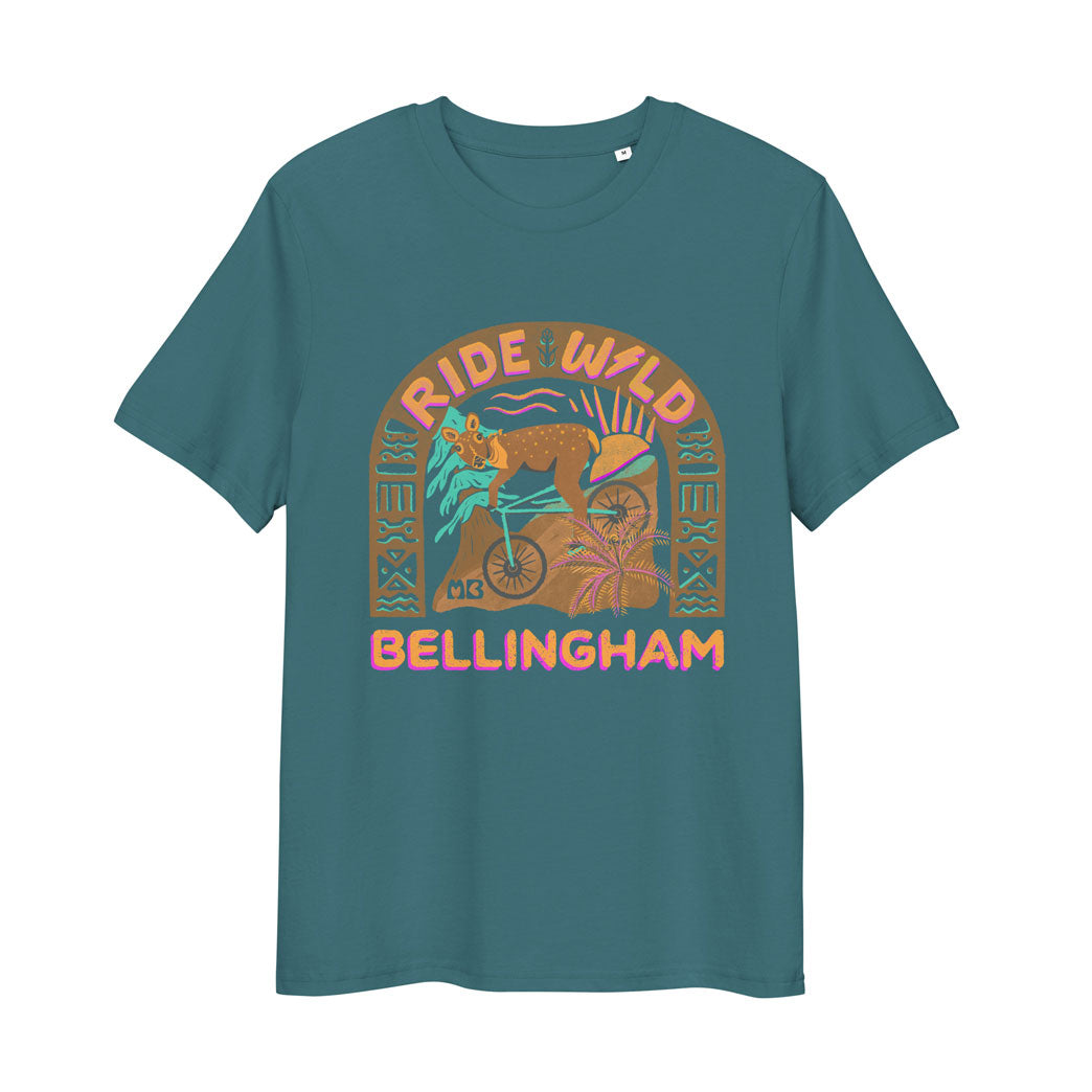 Unisex Organisch Rij Wild Bellingham T-shirt