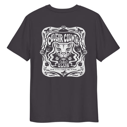 Unisex Biologisch Cougar Country Club T-shirt