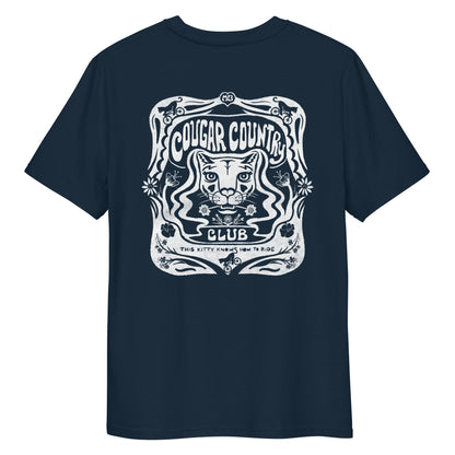 Unisex Biologisch Cougar Country Club T-shirt