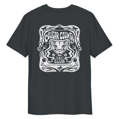 Unisex Biologisch Cougar Country Club T-shirt